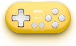 8BitDo Zero 2 žlutá / Bezdrátový ovladač / Bluetooth / pro Windows Android Sraspberry Pi Switch (RET00221)