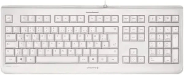 CHERRY JK-1068DE-0 šedá / Kancelářská klávesnice / drátová / USB / DE layout (JK-1068DE-0)