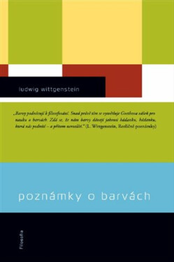 Poznámky o barvách - Ludwig Wittgenstein