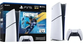 Sony PlayStation 5 Slim Digital Edition bílá / Herní konzole / Fortnite Blooming Chaos Bundle / SSD / AMD Ryzen Zen 2 (1000049850)