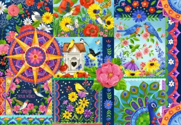 BLUEBIRD Puzzle Barvy jara