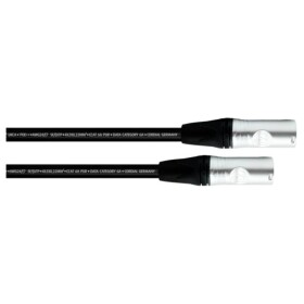 Cordial 15621 RJ45 síťové kabely, propojovací kabely CAT 6A SF/UTP 3.00 m černá krytí PUR 1 ks
