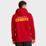 Nike Pánská mikina Kansas City Chiefs NFL 2025 Sideline Standard Issue Hoodie Velikost: 3XL