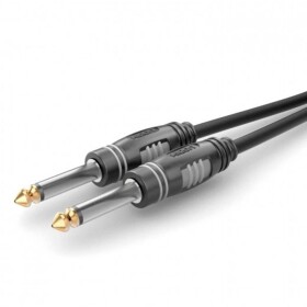 Sommer Cable HBA-6M-0300 jack audio kabel [1x jack zástrčka 6,3 mm (mono) - 1x jack zástrčka 6,3 mm (mono)] 3.00 m černá