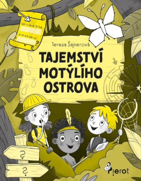 Tajemství motýlího ostrova - Dobrodružné luštění - Tereza Šajnerová