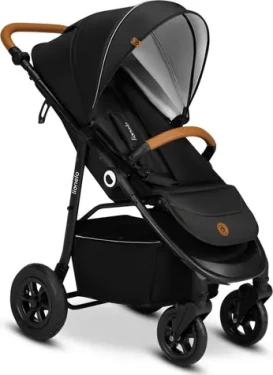LIONELO Kočárek sportovní Natt Black Onyx (LO-NATT BLACK ONYX)