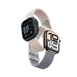 AmazingThing Blend Band růžovo-šedá/růžová / Sada 2 řemínků pro Apple Watch / 45/46/49 mm