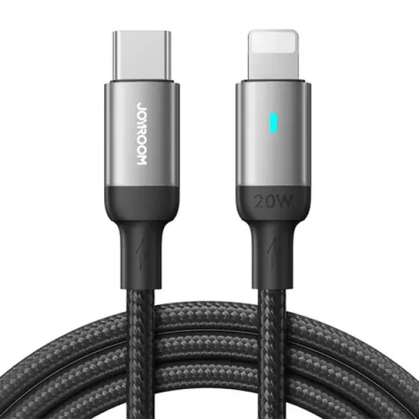Joyroom S-CL020A10 Nabíjecí kabel USB-C (M) - Lightning (M) 20W 1.2m černá (S-CL020A10 1.2m LB)