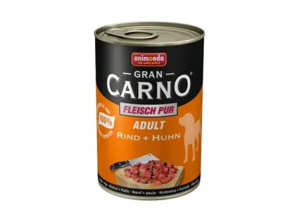 Animonda GranCarno Adult konzerva pro psy hovězí+kuře 800g (4017721827416)