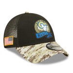 New Era Pánská kšiltovka Los Angeles Rams NFL 2022 On-Field Salute to Service 9FORTY