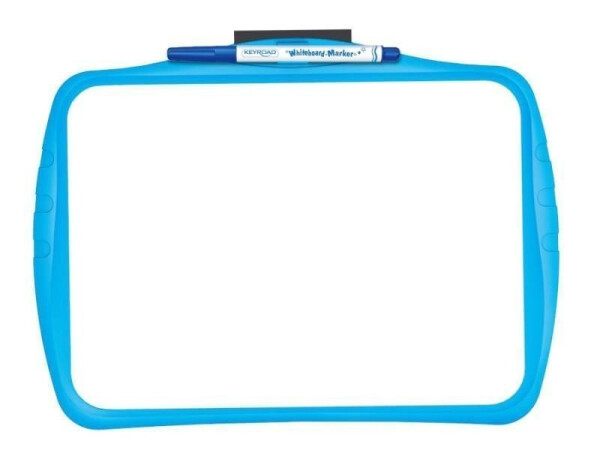 Keyroad Oboustranně stíratelná tabulka KEYROAD 22x29 cm - modrá