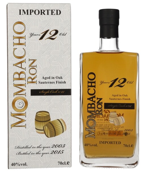 Mombacho Sauternes Finish Rum 12y 40% 0,7 l (tuba)