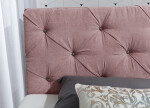 Boxspring Balvin Rozměr: 140 x 200 cm, látka: Kronos 6