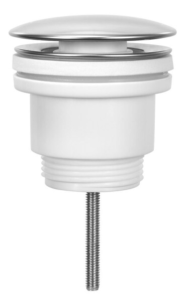 AQUALINE - Umyvadlová výpust 5/4“, click-clack, velká zátka, 5-46, ABS/chrom TF5001