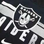 Nike Dětská mikina Las Vegas Raiders NFL Team Stripes Club Hoodie (YOUTH)