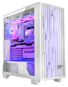 MODECOM Volcano Perun Apex ARGB bílá / Skříň / ATX / 1x USB-C / 2x USB 3.0 / 4x 140mm ARGB / bez zdroje (AT-PERUN-4F-ARGB-20-000000-0002)