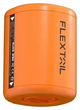 Flextail Tiny Pump 2 oranžová / Přenosná vzduchová pumpa / tlak 4 kPa (tiny pump 2-O)