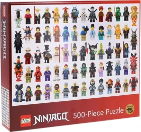 CHRONICLE BOOKS Puzzle LEGO: Ninjago minifigurky