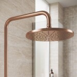 REA - Sprchový set s termostatem Parot Light Brush Copper REA-P9672