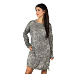 HOSH Mikinové šaty DREAM Velikost: UNI, Barva: Šedá