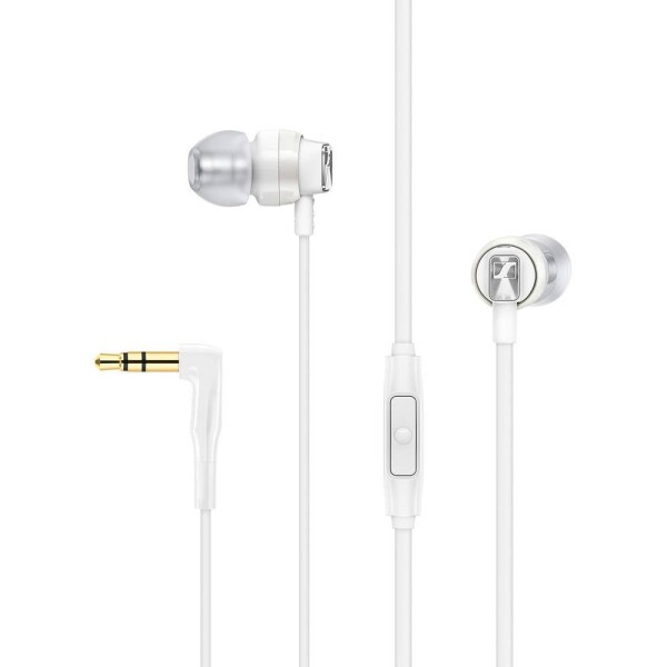 Sennheiser CX 300S špuntová sluchátka (In Ear) kabelová bílá Potlačení hluku headset