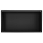 CERANO - Zápustná polička/nika do obkladu - černá matná - 60x30x10 CER-417479