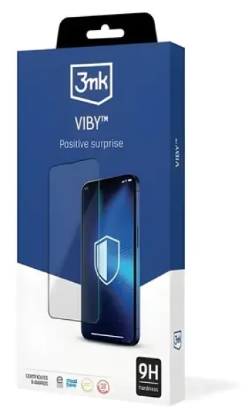 3mk VibyGlass / Ochranné sklo s aplikátorem / Apple iPhone 15 Plus / 9H / 0,33 mm / 5 ks