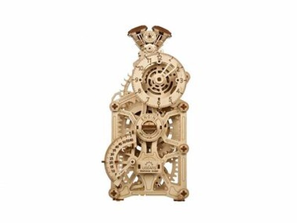 Ugears 3D mechanické puzzle Hodiny motoru 265 ks