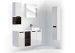 Policový box Naturel Stilla 30x30x44 cm černá STILLAA03009 STILLAA03009