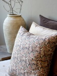 Chic Antique Sametový povlak na polštář Aix Mocca 50 × 70 cm, hnědá barva, textil