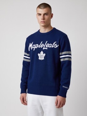 Mitchell & Ness Pánská mikina Toronto Maple Leafs NHL Head Coach Sweater Velikost: L