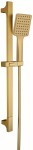 SAPHO - Sprchová souprava hranatá, posuvný držák 680, zlato mat SC815GB