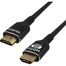 YENKEE YCH 115 Kabel HDMI 2.0 (M) - HDMI 2.0 (M) 1.5m černá / 4K/60Hz (8590669364947)