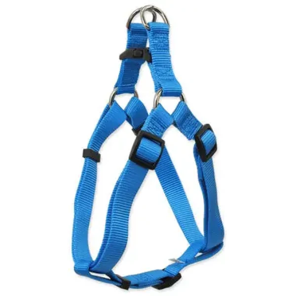 Dog Fantasy Postroj Classic L modrá 2.5x65-99 cm (454-102362)