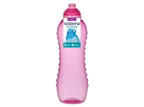 Sistema Hydrate Squeeze Twist n Sip Láhev 620 ml růžová (8592001423190)
