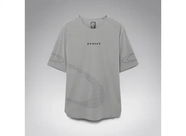 Oakley Seeker Whip pánský dres krátký rukáv Cement vel. M