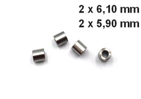 Solidify3D Sada 4 kusů distančních podložek D6/D3/L6 MK3S 2x5,9 a 2x6,1 mm