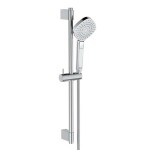 IDEAL STANDARD - Idealrain Evo Jet Set sprchové hlavice Diamond, 3 proudy, tyče a hadice, chrom B2234AA
