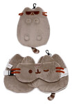 Cestovní polštář a maska na oči - Kočka Pusheen