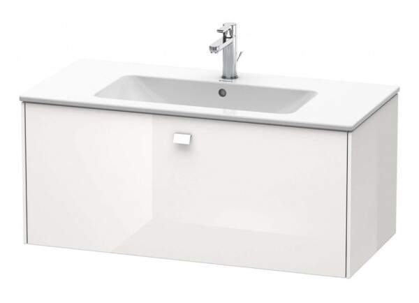 DURAVIT - Brioso Umyvadlová skříňka 44x102x48 cm, 1 zásuvka, lesklá bílá BR400302222