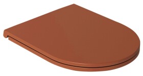 ISVEA - INFINITY WC sedátko, SLIM, Soft Close, Easy Take, terracotta 40KF0548I