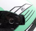 Integrální helma Xrc Loomis blk/trqs/dark green/wht - S / bílá