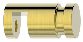 SAPHO - Závěsný háček na sprchovou zástěnu, zlato mat 1301-08GB
