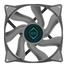 Iceberg Thermal IceGALE 140mm šedá / Ventilátor / PWM / 1600 RPM / 96 CFM / 36 dB (ICEGALE14-B0A)