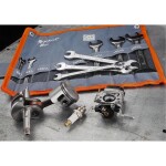 Klíče ploché otevřené oboustranné Crv 8 ks 6-22 mm Extol Premium 6119