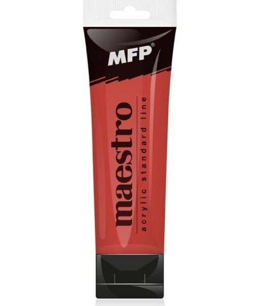 Akrylová barva Maestro 75ml - dark red