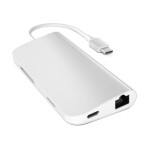 Hyper USB-C Univerzální dokovací stanice pro MacBook M1 / 2 x USB-C / 2 x HDMI / 2 x USB 3.0 / RJ45 / MicroSD / SD / pod (HDM1H-GL)