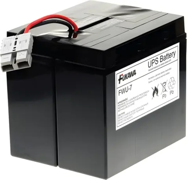 FUKAWA FWU7 / Náhradní baterie pro UPS / náhrada za APC RBC7 / 24V / 18Ah (12418)