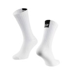 Ponožky FORCE RIBBON, bílé (barva bílá, velikost L/XL)