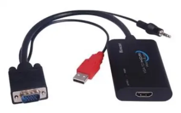PremiumCord VGA+audio elektronický konvertor na rozhraní HDMI (8592220011062)